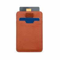 New fashion genuine leather Mens Leather Wallet With Coin Pocket brown leather card holder wallet