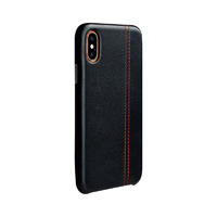 Leather Mobile Phone Cases First Layer Cow Genuine Leather  for Apple iPhone X