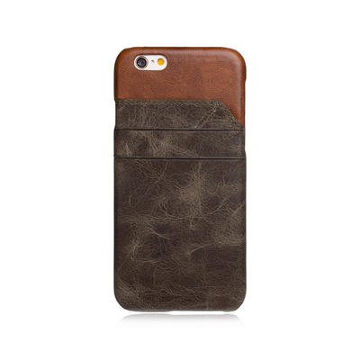 New design Custom Leather Iphone 6 Case mobile back cover for iPhone 6