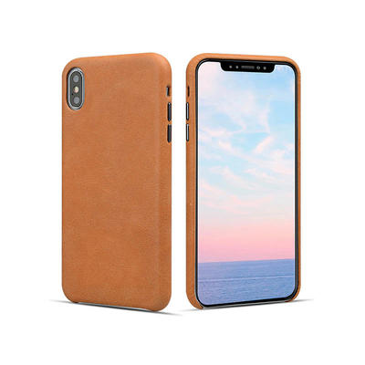 High quality Real Leather Mobile Phone Case super thin For iphone X/XS