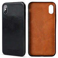 Durable Fashionable Real Leather Phone Case For Iphone XS/XR/XS MAX