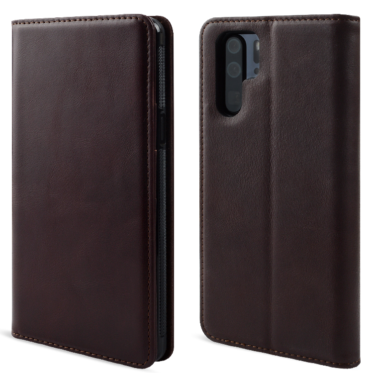 Custom Leather phone Case Pure handmade for HUAWEI P30