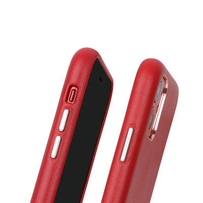 Luxury Phone Cover with Original Matching Colour Microfiber Cloth Official Leather Case for iPhone 11
