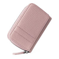 Luxury Zipper Style Short Wallet For Women