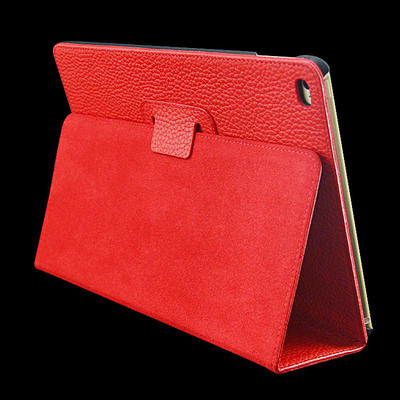 Genuine Leather Case Luxury case for iPad Pro 12.9 Strong Magnetic Folding Stand