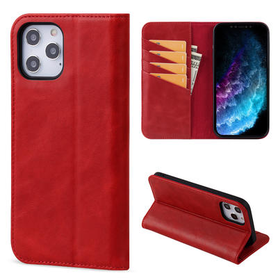 2020 New Design Wholesale custom Logo flip wallet phone case cell phone cover cases For iPhone 12 with 4 card holder
