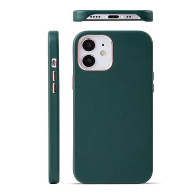 New Arrival Luxury Genuine Leather Phone Cover Case For Iphone 12 Pro Max