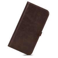For iPhone 12/12 Pro/12 Pro Max Leather Phone Case With Premium Serie Genuine Leather Wallet Phone Case